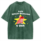 Rats Spelled Backwards is Star Vintage Washed T-shirt