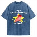 Rats Spelled Backwards is Star Vintage Washed T-shirt