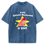 Rats Spelled Backwards is Star Vintage Washed T-shirt