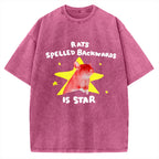 Rats Spelled Backwards is Star Vintage Washed T-shirt