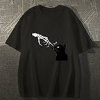 Spooky Boop Black Cat Classic T-Shirt