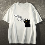 Spooky Boop Black Cat Classic T-Shirt