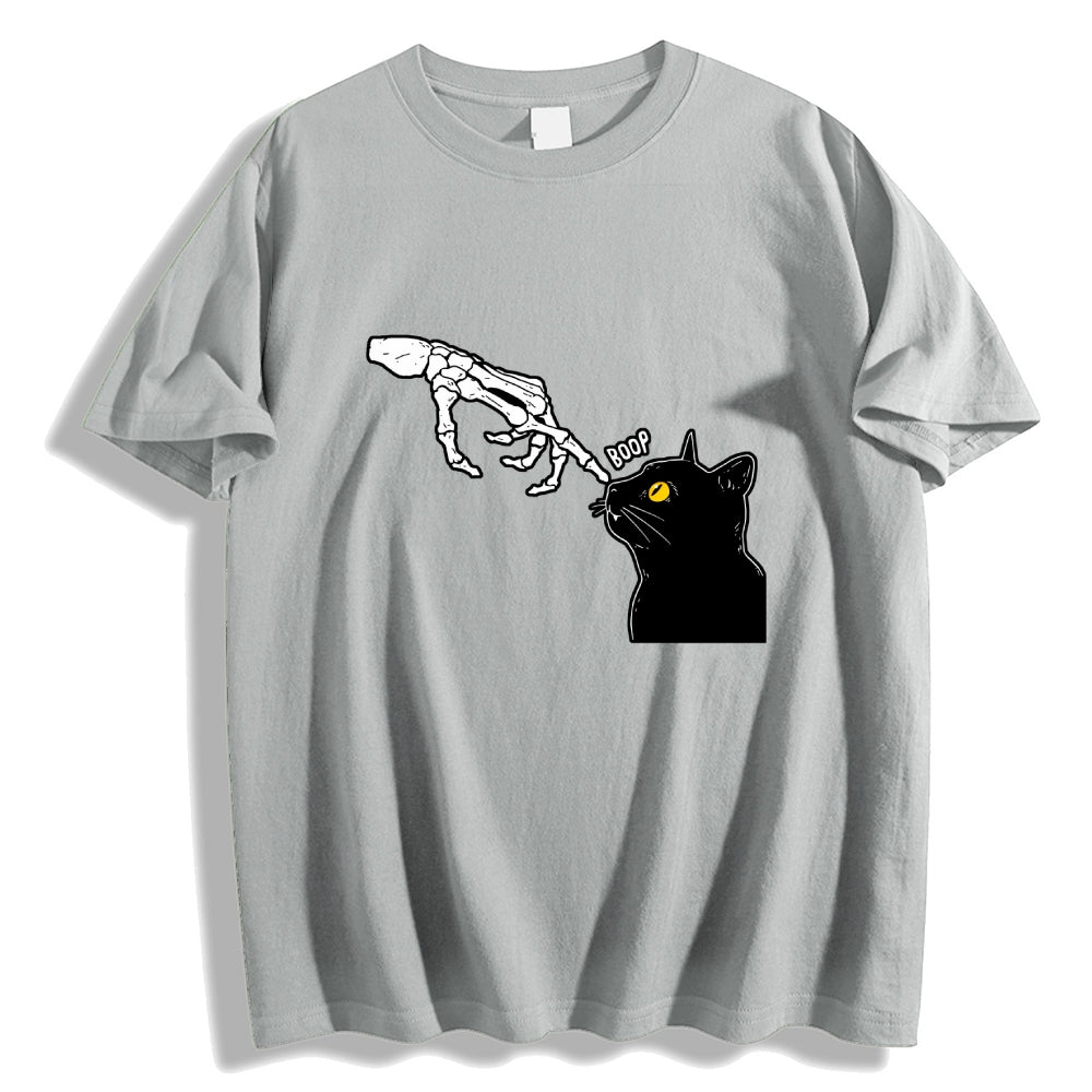 Spooky Boop Black Cat Classic T-Shirt