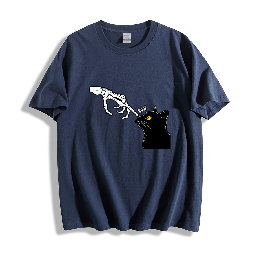 Spooky Boop Black Cat Classic T-Shirt