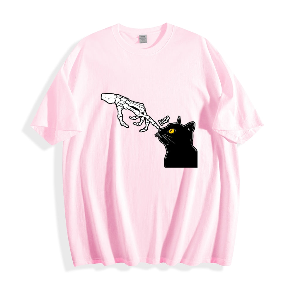 Spooky Boop Black Cat Classic T-Shirt