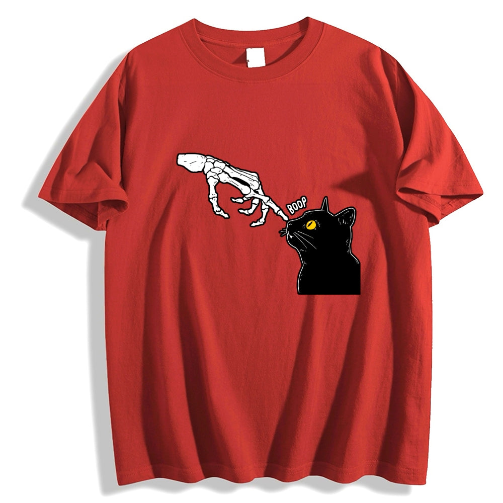 Spooky Boop Black Cat Classic T-Shirt