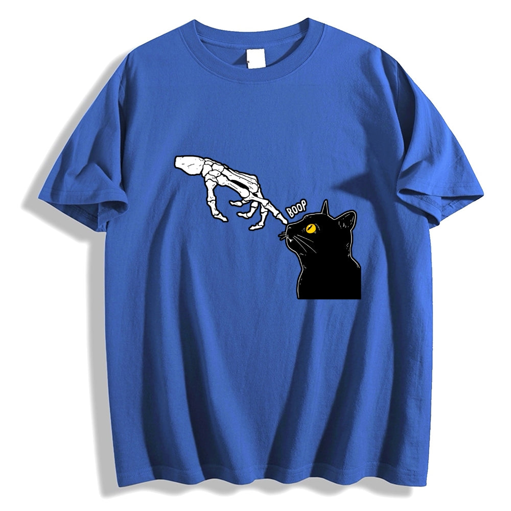 Spooky Boop Black Cat Classic T-Shirt
