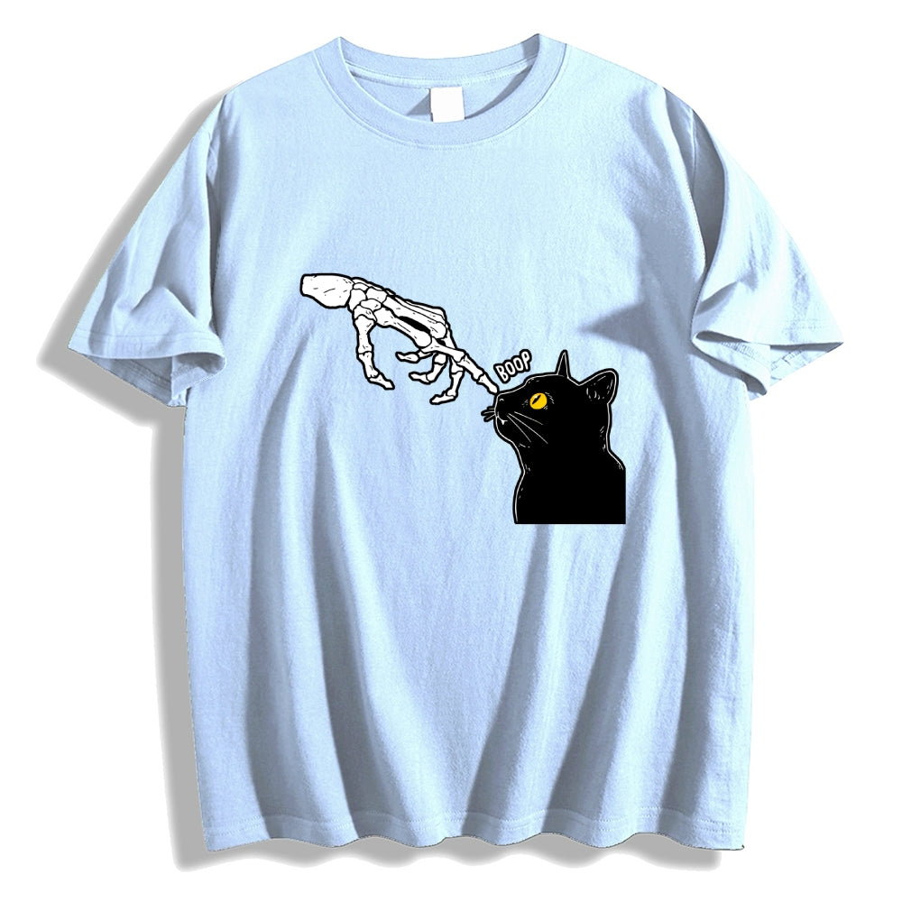 Spooky Boop Black Cat Classic T-Shirt