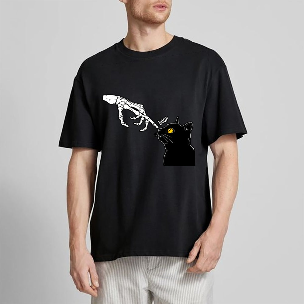 Spooky Boop Black Cat Classic T-Shirt