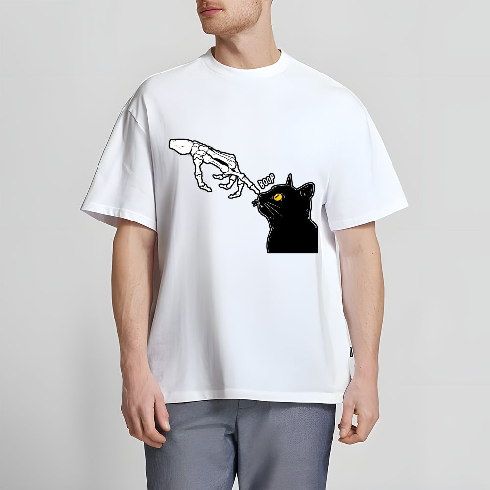 Spooky Boop Black Cat Classic T-Shirt
