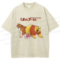 Unisex Winnie The Pooh Printed Washed Tee