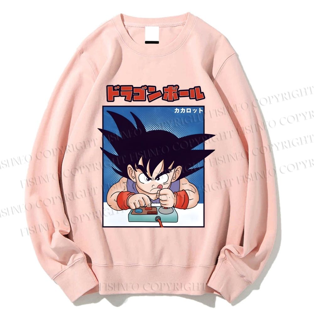 Unisex Son Goku Printed Sweatshirt