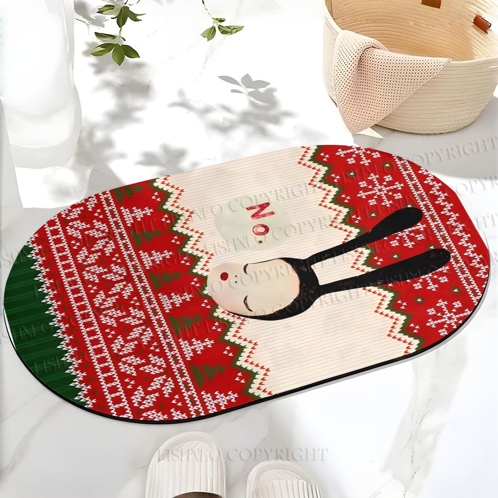 Yoshitomo Nara No Printed Bath Mat