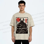 Unisex Star Wars Japanese Style Printed Washed Tee