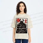 Unisex Star Wars Japanese Style Printed Washed Tee