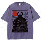 Unisex Star Wars Japanese Style Printed Washed Tee