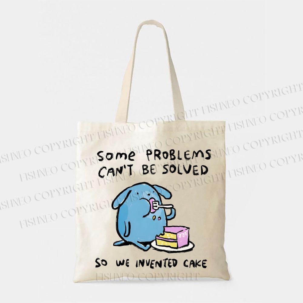 We Invented Cakes Printed Tote Bag