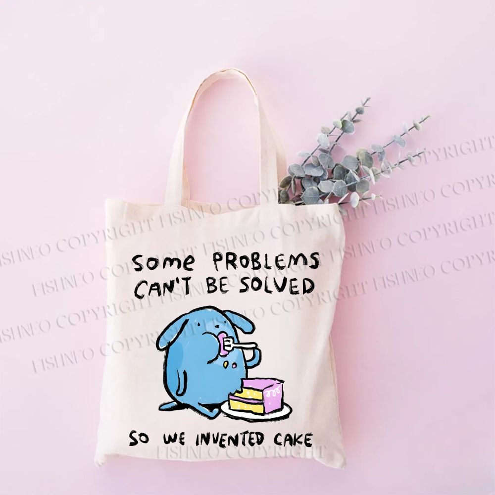 We Invented Cakes Printed Tote Bag