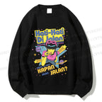Unisex Chic Girl Poster Printed Sweatshirt