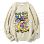 Unisex Chic Girl Poster Printed Sweatshirt