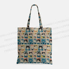 Many Cats Are Watching You Printed Tote Bag