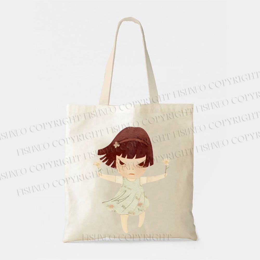 Fierce Girl Printed Tote Bag
