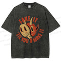 Unisex Fake It 'Til You Make It Printed Washed Tee