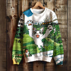 Japanese Cat Graffiti Sweatshirt