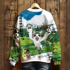 Japanese Cat Graffiti Sweatshirt
