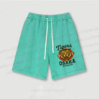 Tiger Osaka Printed Washed Vintage Shorts