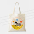 Cute Opossum Printed Tote Bag