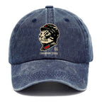 Chinese Spirit Cat Washed Cap