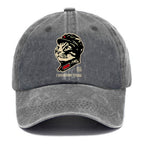 Chinese Spirit Cat Washed Cap