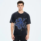 Pi Octopus Washed T-Shirt