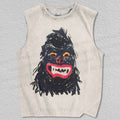 Unisex Hami Art Gorilla Printed Tank Top