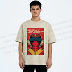 Unisex Himitsu Sentai Gorenger Akarenger Printed Washed Tee