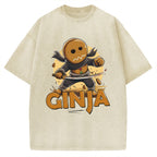Unisex Ginja Ninja Vintage Washed T-shirt
