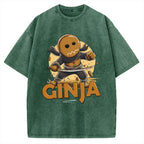 Unisex Ginja Ninja Vintage Washed T-shirt