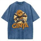 Unisex Ginja Ninja Vintage Washed T-shirt