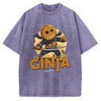 Unisex Ginja Ninja Vintage Washed T-shirt