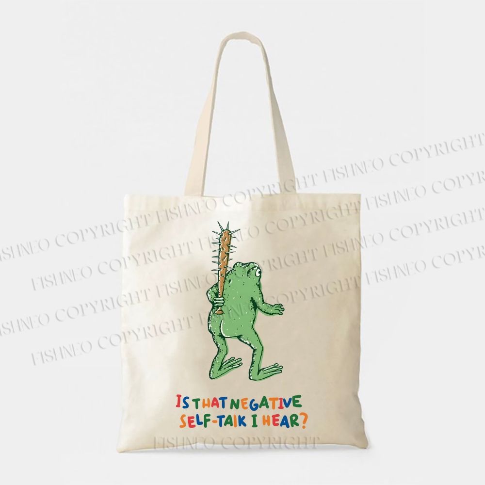 Malley Frogs Printed Tote Bag