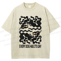 Unisex Let's Not Forget  About The Strays Printed Washed Tee
