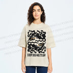 Unisex Let's Not Forget  About The Strays Printed Washed Tee