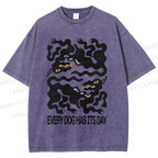 Unisex Let's Not Forget  About The Strays Printed Washed Tee