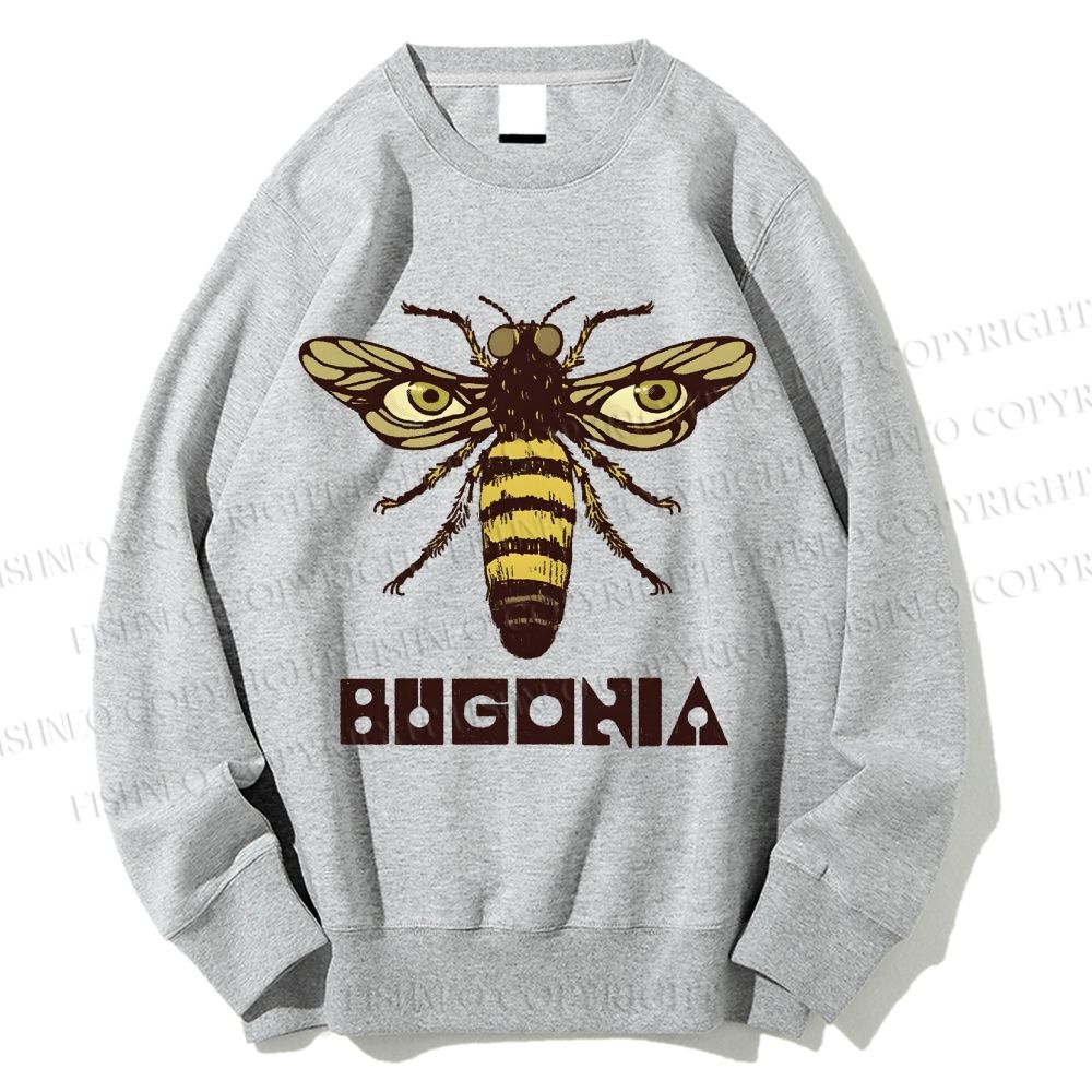 Unisex Bugonia Bee Printed Sweatshirt