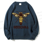 Unisex Bugonia Bee Printed Sweatshirt