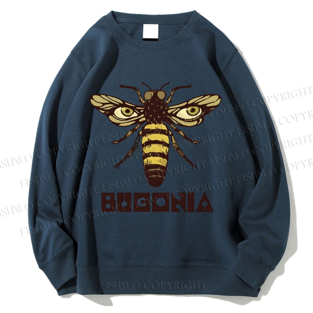 Unisex Bugonia Bee Printed Sweatshirt