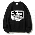 Unisex Neko Cat Printed Sweatshirt