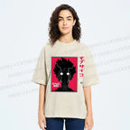 Unisex Shigeo Kageyama Printed Washed Tee