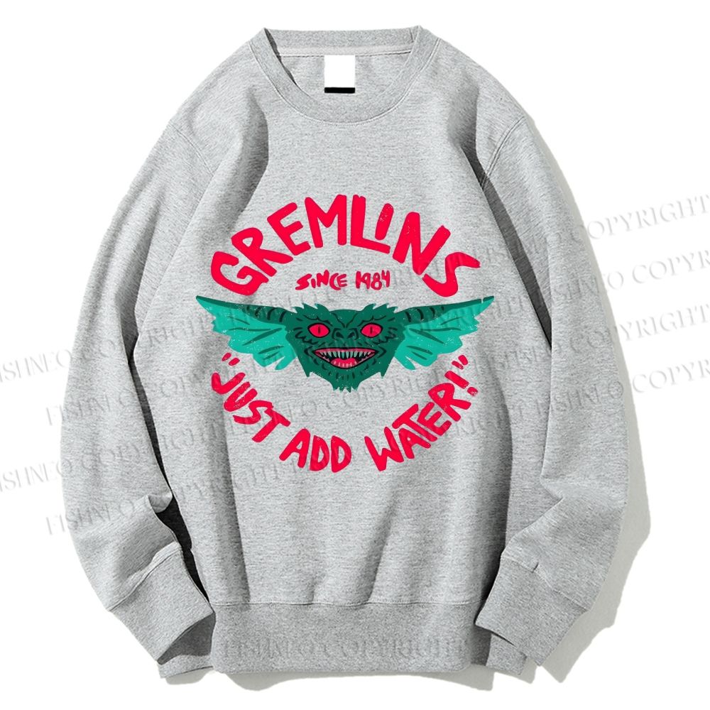 Unisex Gremlins Printed Sweatshirt
